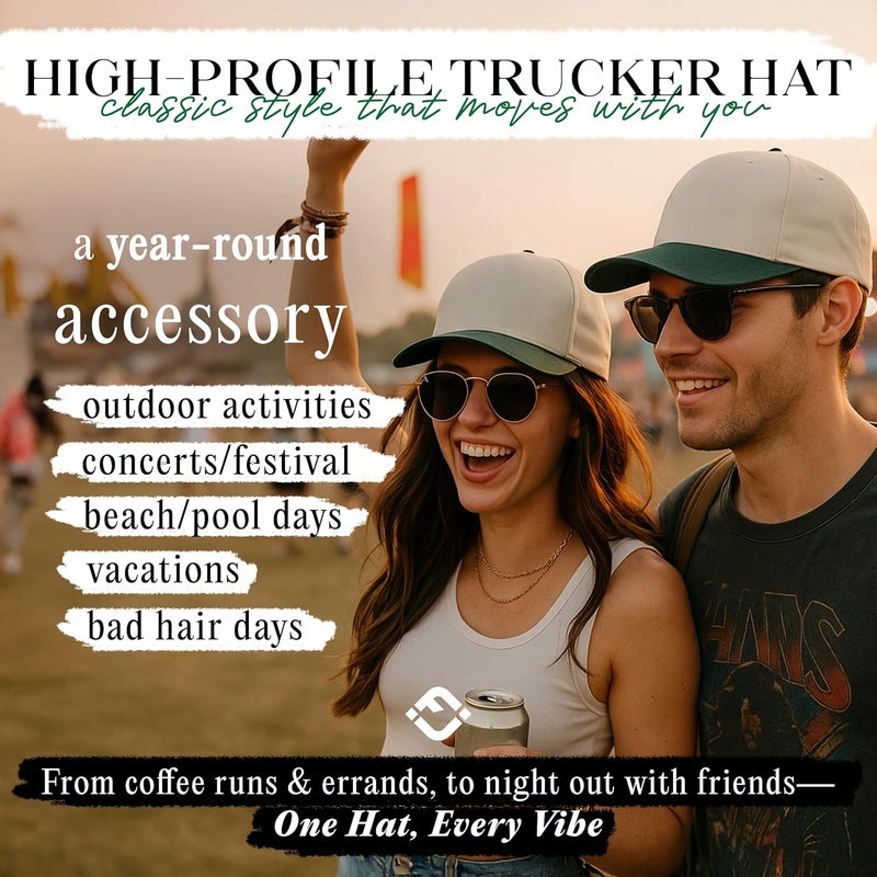 Funky Junque Vintage Canvas Snapback Hat - Adjustable 2 Tone Cap for Men Women - Put It On My, Cowboy, Girl Dad, Funny - Image 2